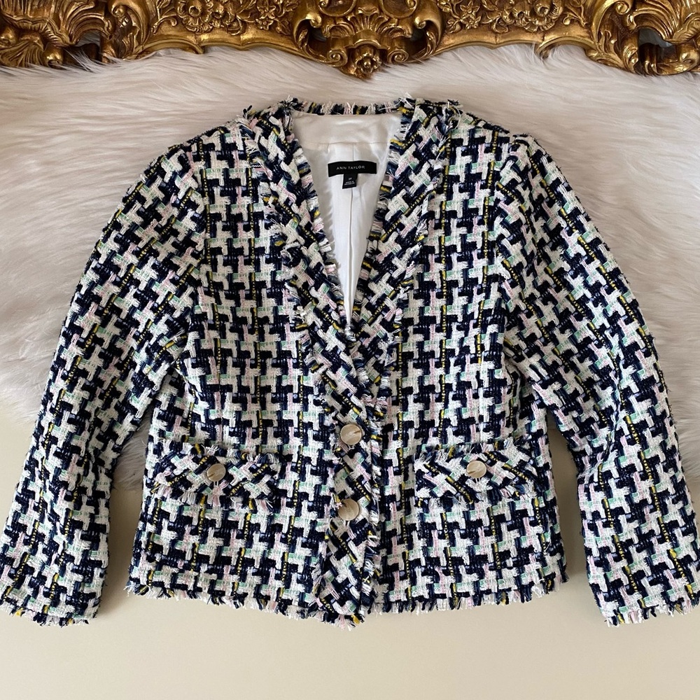 Ann Taylor Tweed Jacket